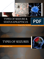 Types of Seizure & Status Epilepticus: Prepared By: Ivy Joy A. Benitez, BSN 4-A