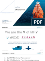 EU MRV Monitoring Plan: Content and Challenges For Shipowners