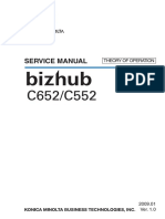 Bizhub C652 C552 Theory of Operation