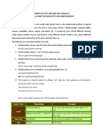 Summary of Text and Non-Text, Modality, Logical Connector and Notice and Announcement A. Text and Non-Text B. Modality