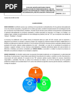 Plan de Accion Productos Empacados