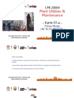 Plant Utilities & Maintenance: .: Karte 01.a