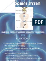 Endocrine System: Mahayag Abuloc Labiste Sagayno Villaruel