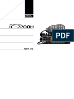 Icom IC-2200H Instruction Manual