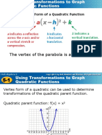 5-1 Quadratic Transformations