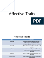 Affective Traits