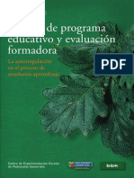 Modelo de Programa Educativo y Evaluacion Formadora PDF