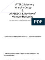 CHAPTER 2 Memory Hierarchy Design & APPENDIX B. Review of Memory Heriarchy