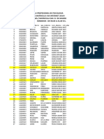 Ranking 2018-I EP Psic