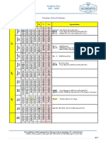 2017-2018 Calendar To Post in Social Media School Portal