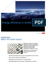 ABB Energy Efficiency Portfolio in Textile