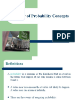 A Survey of Probability Concepts