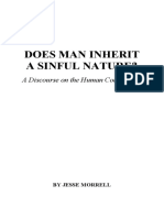 Does Man Inherit A Sinful Nature by Jesse Morrell Complete PDF