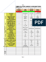 BMS IC Table