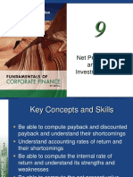 Net Present Value and Other Investment Criteria: Mcgraw-Hill/Irwin