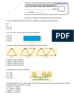 Evaluacion Angulos y Paralelas 6°