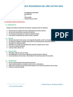 Informe Tecnicco Pedagogico