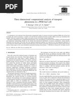 Berning, Lu, Djilali - 2002 - Three-Dimensional Computational Analysis of Transport Phenomena in A PEM Fuel Cell