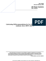 GEK32568f Lubricating Oil For Gas Turbines Bearing Temp Over 500F