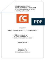 Mirza International Pvt. Ltd.