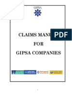 Claims Manual For Gipsa Companies