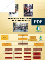 Sewerage Management in Bandung City