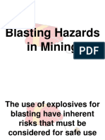 Blasting Hazards