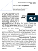 Electronic Passport Using RFID