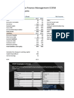 Tugas Finance Management Individu - MBA ITB - CCE58 2018 Excel