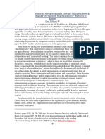 Williams (1999) Non-Interpretive Mechanisms in