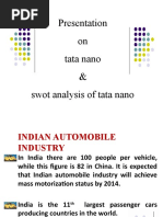 Swot Analysis On Tata Nano