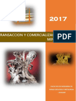 Transaccion y Comercializacion de Minerales 1