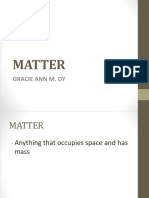 Matter: Gracie Ann M. Dy