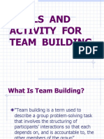 Skills and Activity For Team Building