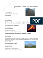 Volcanes de Centroamerica