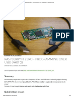 Raspberry Pi Zero - Programming Over USB! (Part 2) - Andrew's Blog