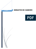 Tema 1 - Hidratos de Carbono