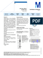 Anti-Interferon Beta: Certificate of Analysis