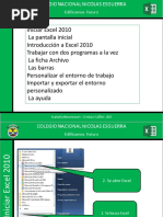 Unidad 1: Elementos de Excel