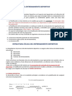 Planificacion Del Entrenamiento