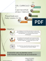 Epistemología, Curriculo y Evaluación