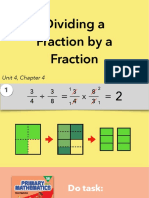 Dividing A Fraction by A Fraction: Unit 4, Chapter 4 Lesson 4.4d