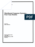 Distributed Computer Systems-Four Case Studies: '1tandemcomputers