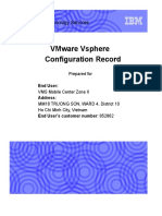 Vmware Vsphere Configuration Record (7!8!2013) V 2.1