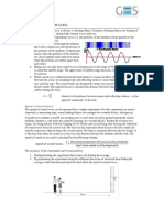 Topic 3 - Sound Waves