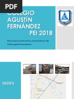 Colegio Agustín Fernández - Actualizacion 2018