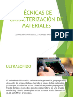 Tecnicas de Caracterizacion de Materiales