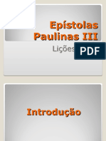 Epistolas Paulinas III Aulas 3 e 4.pps