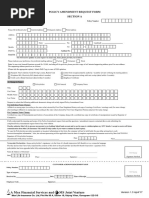 Policy Amendment Form