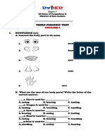 Third Periodic Test: English I